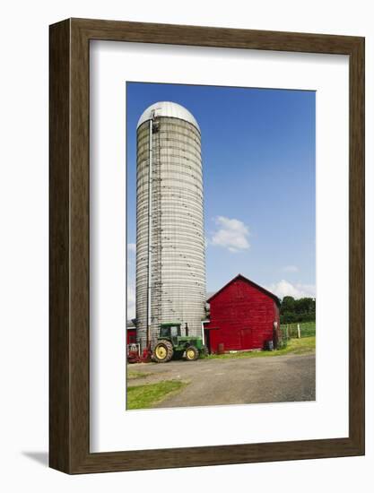 American Farm Scene-George Oze-Framed Photographic Print