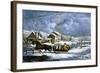 American Farm Scenes No. 4:-Currier & Ives-Framed Giclee Print