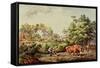 American Farm Scenes, Pub. by Currier and Ives, New York-Frances Flora Bond Palmer-Framed Stretched Canvas