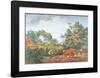 American Farm Scenes-Currier & Ives-Framed Art Print