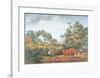 American Farm Scenes-Currier & Ives-Framed Art Print