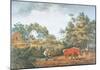 American Farm Scenes-Currier & Ives-Mounted Art Print