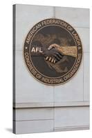 American Federation of Labor Seal Photo Print Poster-null-Stretched Canvas