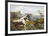 American Field Sports, a Chance For Both Barrels-Currier & Ives-Framed Giclee Print