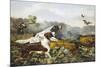 American Field Sports, a Chance For Both Barrels-Currier & Ives-Mounted Giclee Print