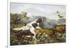 American Field Sports, a Chance For Both Barrels-Currier & Ives-Framed Giclee Print