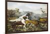 American Field Sports, a Chance For Both Barrels-Currier & Ives-Framed Giclee Print