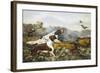 American Field Sports, a Chance For Both Barrels-Currier & Ives-Framed Giclee Print