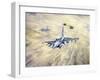 American Fighter Jets During Desert Storm-null-Framed Giclee Print