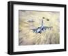 American Fighter Jets During Desert Storm-null-Framed Giclee Print