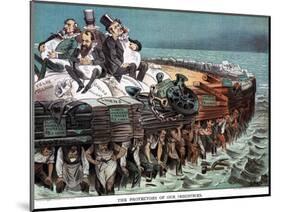 American Financiers, 1883-null-Mounted Giclee Print