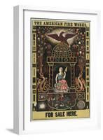 American Fire Works Advertisement-null-Framed Giclee Print