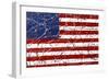 AMERICAN FLAG #1-JAMES MARTIN-Framed Art Print