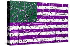 AMERICAN FLAG #3-JAMES MARTIN-Stretched Canvas