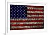 American Flag And Dollars-alexfiodorov-Framed Art Print