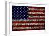 American Flag And Dollars-alexfiodorov-Framed Art Print