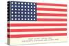American Flag and Mottoes-null-Stretched Canvas