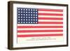 American Flag and Mottoes-null-Framed Art Print