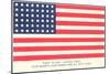 American Flag and Mottoes-null-Mounted Art Print