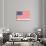 American Flag and Mottoes-null-Art Print displayed on a wall