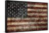 American Flag Background-alexfiodorov-Framed Stretched Canvas