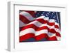American Flag Blowing in Wind-Craig Tuttle-Framed Photographic Print