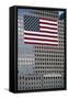 American Flag, Commemorating the Attack on the World Trade Center, Ground Zero, New York, USA-null-Framed Stretched Canvas