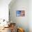 American Flag Graffiti-Sabine Jacobs-Stretched Canvas displayed on a wall