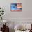 American Flag Graffiti-Sabine Jacobs-Photographic Print displayed on a wall