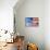 American Flag Graffiti-Sabine Jacobs-Photographic Print displayed on a wall