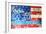 American Flag Graffiti-Sabine Jacobs-Framed Photographic Print