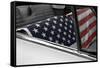 American Flag in Convertible-null-Framed Stretched Canvas