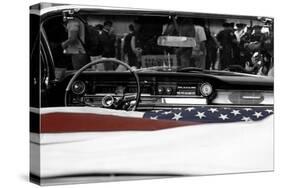 American Flag in Convertible-null-Stretched Canvas