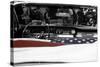 American Flag in Convertible-null-Stretched Canvas