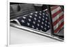 American Flag in Convertible-null-Framed Photo