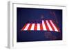American Flag in Grand Central Station NYC-null-Framed Photo