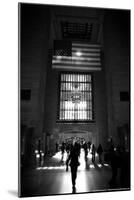 American Flag in Grand Central Station-null-Mounted Photo