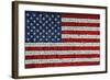 American Flag In Mosaic-Leonard Zhukovsky-Framed Art Print