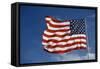 American Flag in the Wind-Joseph Sohm-Framed Stretched Canvas
