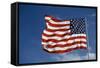 American Flag in the Wind-Joseph Sohm-Framed Stretched Canvas