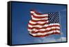 American Flag in the Wind-Joseph Sohm-Framed Stretched Canvas