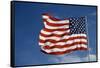 American Flag in the Wind-Joseph Sohm-Framed Stretched Canvas