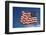 American Flag in the Wind-Joseph Sohm-Framed Photographic Print