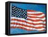 American Flag Mosaic-Joseph Sohm-Framed Stretched Canvas