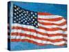 American Flag Mosaic-Joseph Sohm-Stretched Canvas