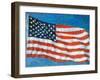 American Flag Mosaic-Joseph Sohm-Framed Premium Photographic Print