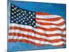 American Flag Mosaic-Joseph Sohm-Mounted Photographic Print