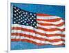 American Flag Mosaic-Joseph Sohm-Framed Photographic Print