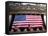 American Flag, New York Stock Exchange Building, Lower Manhattan, New York City, New York, Usa-Paul Souders-Framed Stretched Canvas