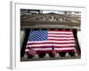 American Flag, New York Stock Exchange Building, Lower Manhattan, New York City, New York, Usa-Paul Souders-Framed Photographic Print